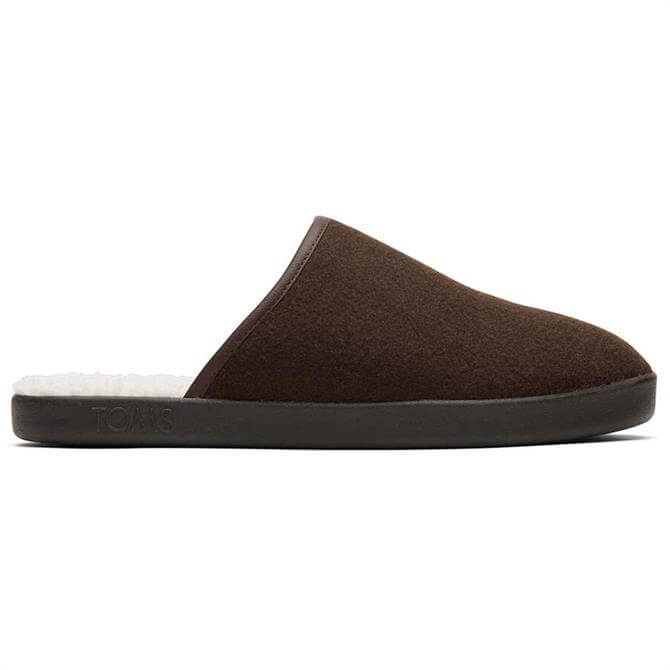 TOMS Harbour Slippers in Brown